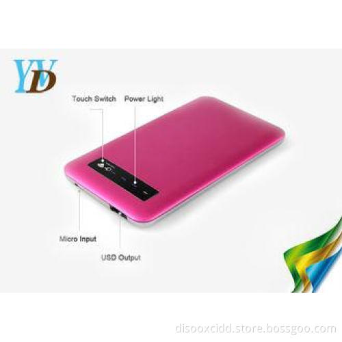 External Backup 4300mAh Polymer Battery Charger Mobile Powe